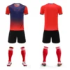 Custom Print Men Soccer Uniforms For Team 25/26 Short Sleeve Kids Boys Football Jersey Set Quick Dry Sports Suit Tracksuits