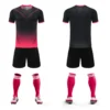 Custom Print Men Soccer Uniforms For Team 25/26 Short Sleeve Kids Boys Football Jersey Set Quick Dry Sports Suit Tracksuits