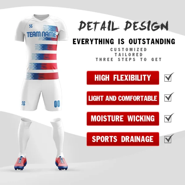 Custom Soccer Jerseys 19-20 New season Men & Kid Football Kits Football Shirt Sets, Free Custom Name Number Logo