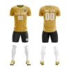 Custom Soccer Jersey Set Fashion Gradient Color Design Printing Team Name Number Fan Game Training Football Shirt Men/Lady/Youth