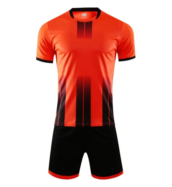 Customized men's football uniforms short-sleeved team uniforms children's football jersey suits team clothing