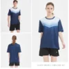 Adult Children Football Jerseys Men Boys Girls Student Soccer Sets Short Sports Kids Uniforms Fitness Tracksuit Tennis Suits D85