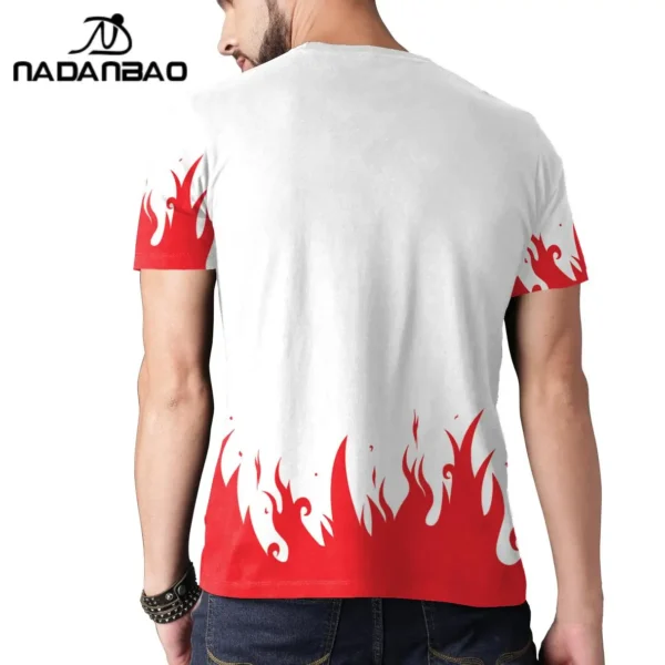 NADANBAO European 2022 Croatia Brazil T-shirt Men's 3D Print Soccer Top Football Team Supporter Uniform Short Sleeve Jerseys