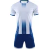 Customized men's football uniforms short-sleeved team uniforms children's football jersey suits team clothing