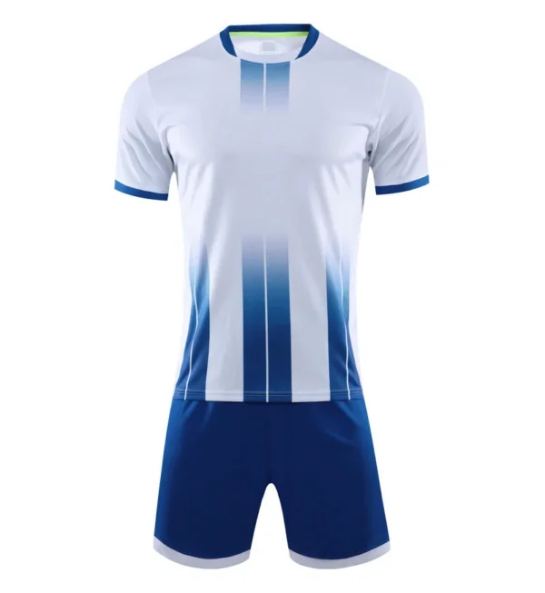 Customized men's football uniforms short-sleeved team uniforms children's football jersey suits team clothing