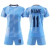 Women College Football Jerseys Shorts Girls Soccer Shirt Kits DIY Customized Woman Team Training Soccer Uniforms Sport Tracksuit