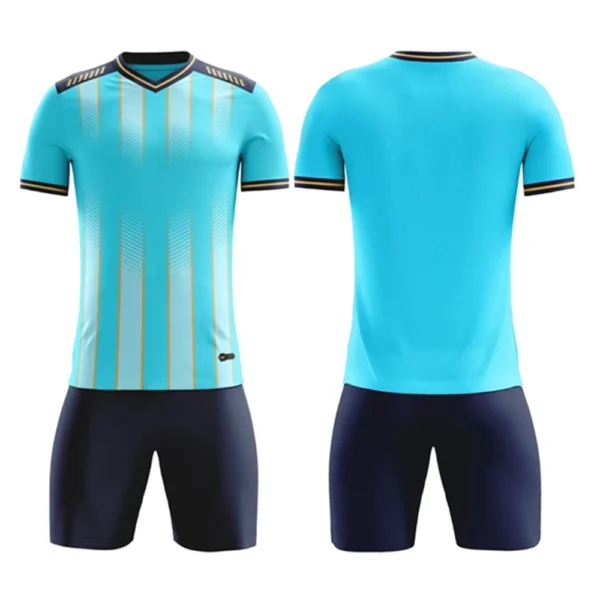 Kids Adult Soccer Jersey Set Survetement Football Uniforms Child Men Training Suit Breathable Sportswear Team Custom 4XS-5XL
