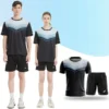 Adult Children Football Jerseys Men Boys Girls Student Soccer Sets Short Sports Kids Uniforms Fitness Tracksuit Tennis Suits D85