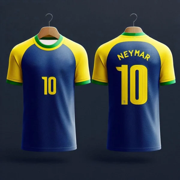 2025 New AI Design Football Team Style Man's Soccer Jersey For Training And Game Breathable Quick-Drying Kid's Sports T-shirt