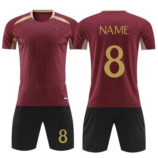 Men Kids Football Jersey Girls Boy Customize Soccer Uniforms Kit Sports Clothes Women Futbol Sportswear Training Tracksuit Child
