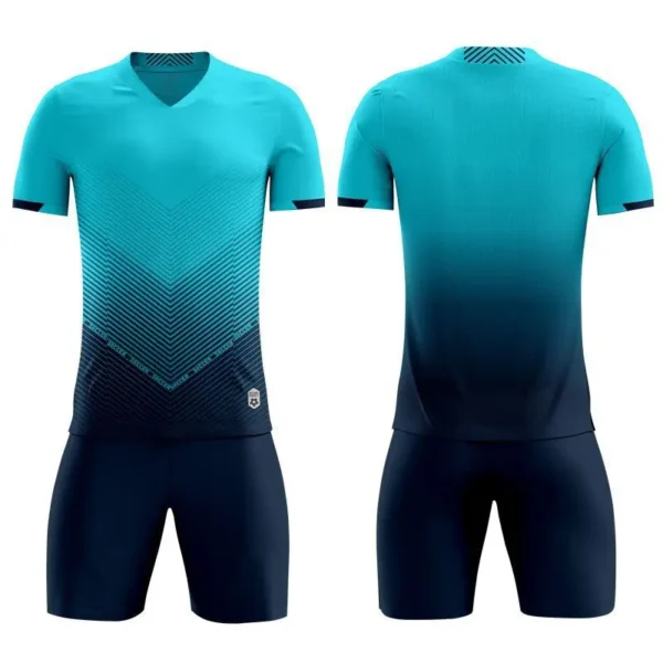 Adult Women Children Jersey Men Boy Girl Soccer Set Short Sleeve Kid Student Football Uniforms Soccer Fitness Tracksuit Suits 11