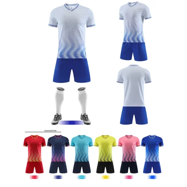 Football Match and Training Set Soccer Wear Jersey Short Quick Dry Fit Sublimation Home Away Players Premium Top Quality Uniform