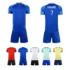 Quick Drying T-shirt Men's T-shirts Custom Football Jersey Uniform Training Clothes Boys Breathable Sportswear Super Thin