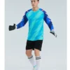 Customized football goalkeeper shorts jersey men's and women's children's adult football jersey suit breathable football uniform