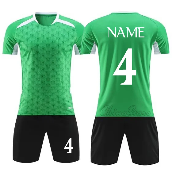 Men Kids Football Jersey Girls Boy Customize Soccer Uniforms Kit Sports Clothes Women Futbol Sportswear Training Tracksuit Child