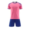 25/26 Custom Kids Football Jersey Boys Girls Short Sleeve Football Basketball Set Kids Breathable Running Sports Wear
