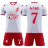 24/25 Custom Soccer Jersey Suit for Men Kid Quick Drying Breathable Man Children Athlete Team Club Training Football Uniform Set