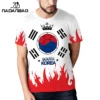 NADANBAO European 2022 Croatia Brazil T-shirt Men's 3D Print Soccer Top Football Team Supporter Uniform Short Sleeve Jerseys