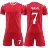 24/25 Custom Soccer Jersey Suit for Men Kid Quick Drying Breathable Man Children Athlete Team Club Training Football Uniform Set