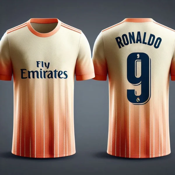 2025 New AI Design Football Team Style Man's Soccer Jersey For Training And Game Breathable Quick-Drying Kid's Sports T-shirt