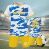 Philippines Football Kit for Kids Custom Soccer Jersey Personalized Name Number Soccer Team Shirts Shorts Set Fans Gift