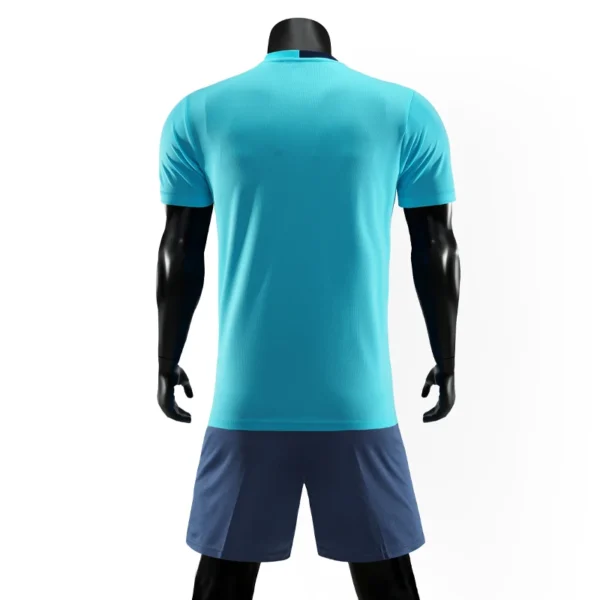 Men Soccer Uniform Set Quick Drying Training Football Jersey Team Custom Print Suits Quick Drying Breathable Print Running 2pcs