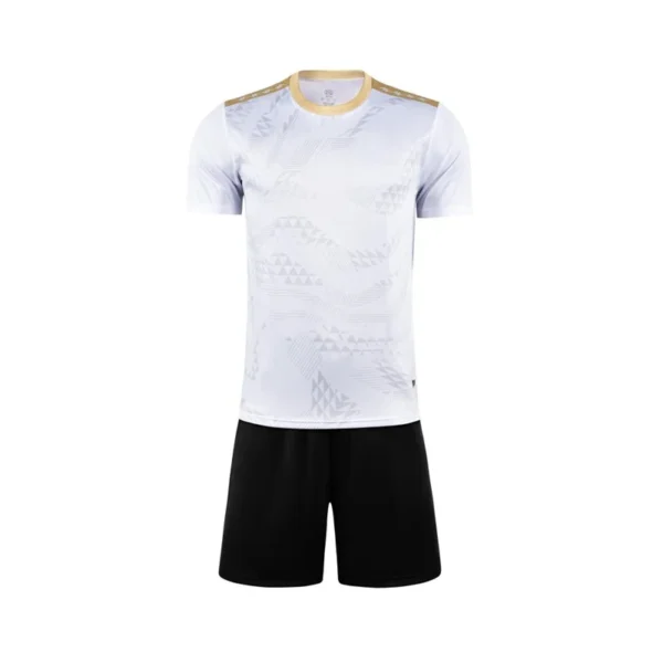 Men's Football Uniform School Team Custom Soccer Jerseys Men Tracksuit Sportswear Short Sleeves Jersey Polyester Soccer Suit