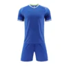 25/26 Custom Kids Football Jersey Boys Girls Short Sleeve Football Basketball Set Kids Breathable Running Sports Wear
