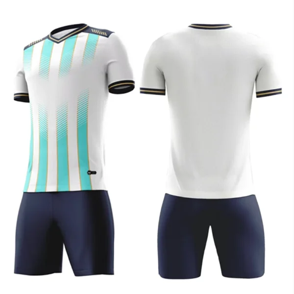 Kids Adult Soccer Jersey Set Survetement Football Uniforms Child Men Training Suit Breathable Sportswear Team Custom 4XS-5XL