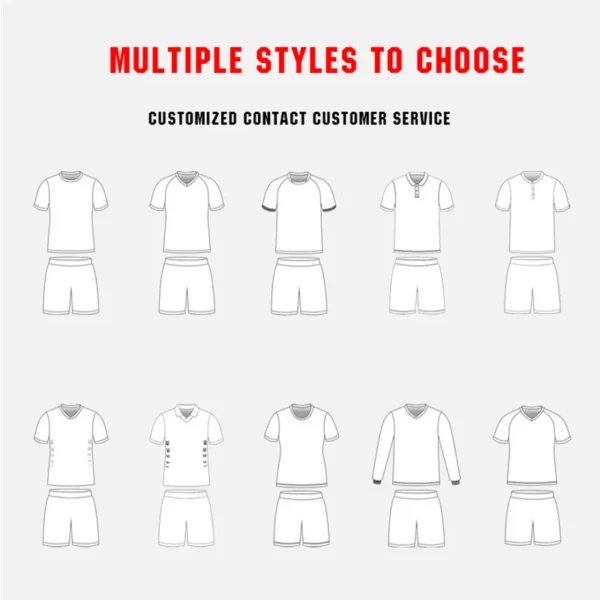 Custom Made High Quality Team Club Logo Name Training clothing for Primary and Secondary School Students Soccer Jersey