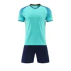25/26 Custom Kids Football Jersey Boys Girls Short Sleeve Football Basketball Set Kids Breathable Running Sports Wear