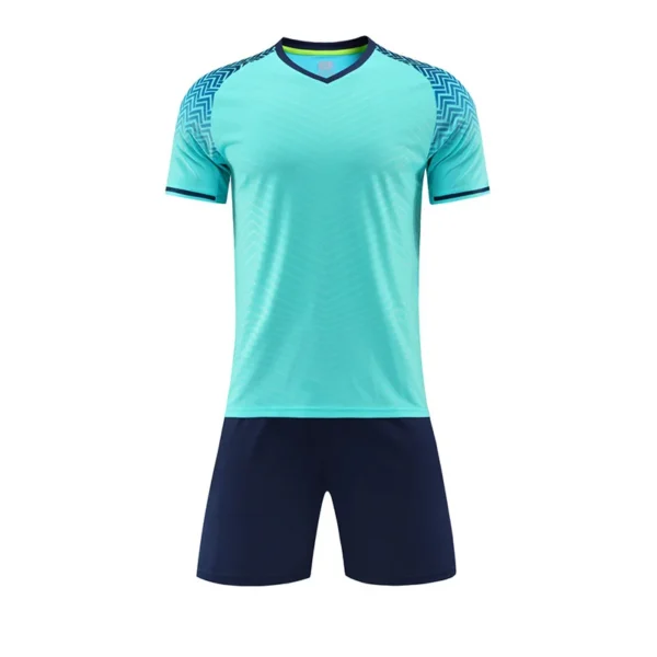 25/26 Custom Kids Football Jersey Boys Girls Short Sleeve Football Basketball Set Kids Breathable Running Sports Wear