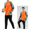 Customized football goalkeeper shorts jersey men's and women's children's adult football jersey suit breathable football uniform