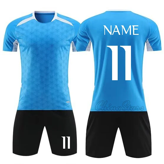 Men Kids Football Jersey Girls Boy Customize Soccer Uniforms Kit Sports Clothes Women Futbol Sportswear Training Tracksuit Child