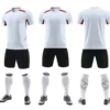 Adult Kids Football Jersey Breathable Short Sleeve Soccer Jersey Uniform For Children Men Running Sportswear